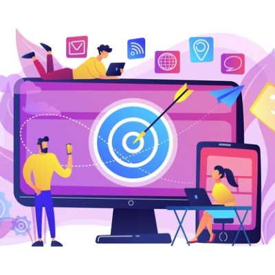 concumers-with-devices-get-targeted-ads-messages-multi-device-targeting-reaching-audience-cross-device-marketing-concept-white-background-bri concumers-with-devices-get-targeted-ads-messages-multi-device-targeting-reaching-audience-cross-device-marketing-concept-white-background-bri